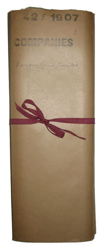 Business documents from State Records